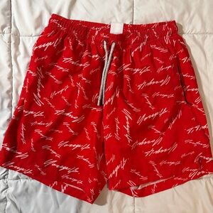 Red Swim Shorts
